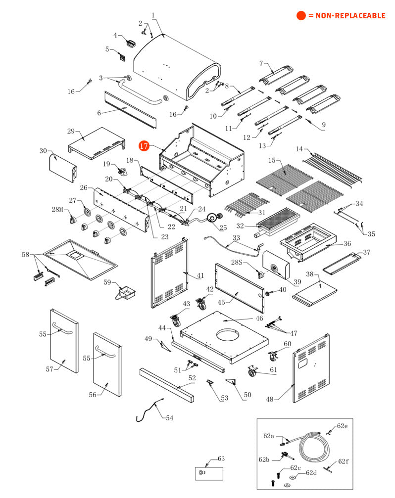 Replacement Grill Parts For Kenmore 720 0830s