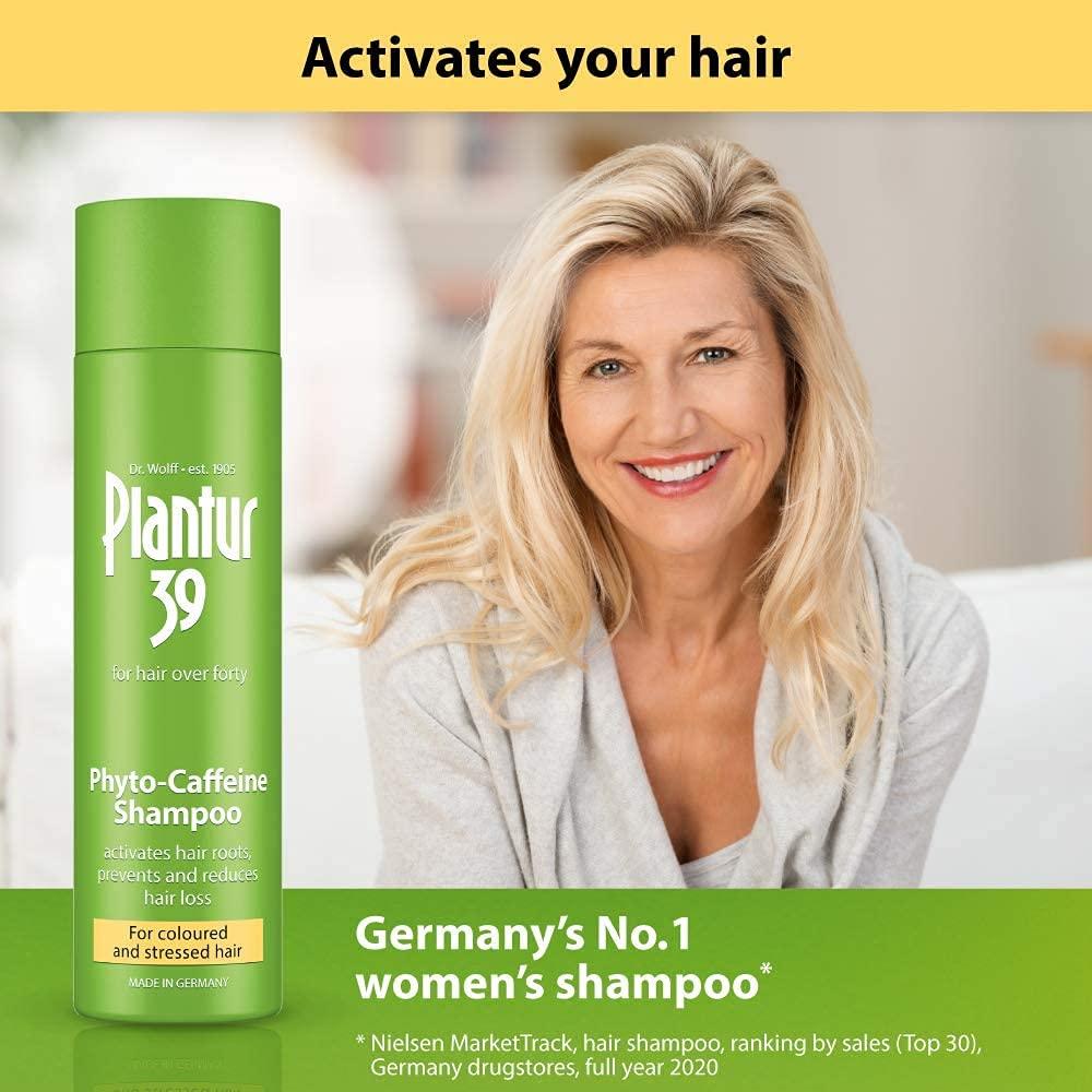 Buy Plantur 39 Phyto Caffeine Shampoo For Coloured Stressed Hair 250 Ml