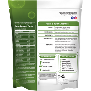 Superfoods Organic Detox Cleanse Powder Mrm Nutrition