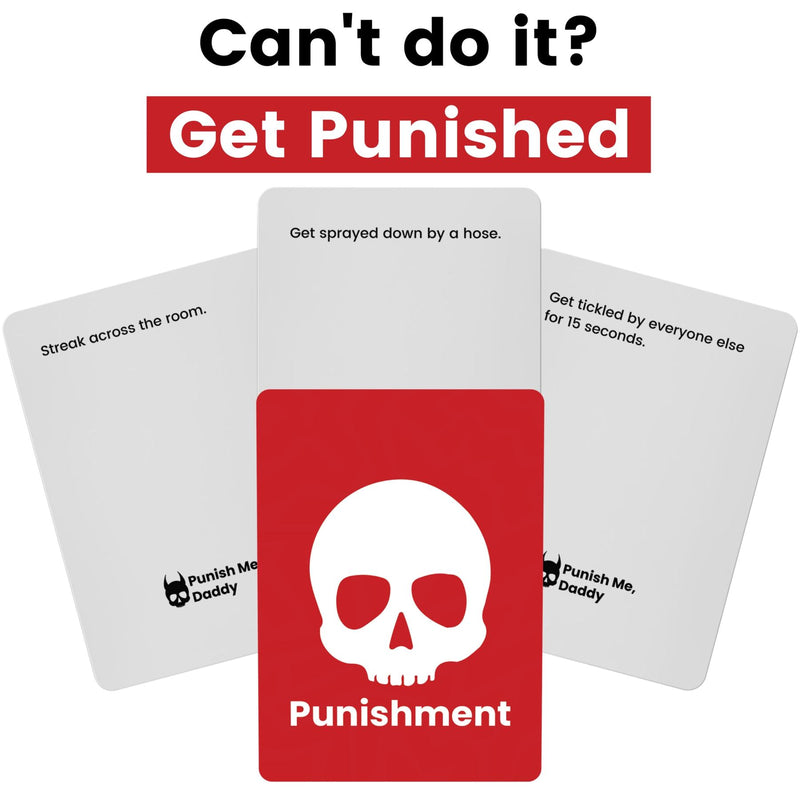Punish Me Daddy Card Game Paper Skyscraper