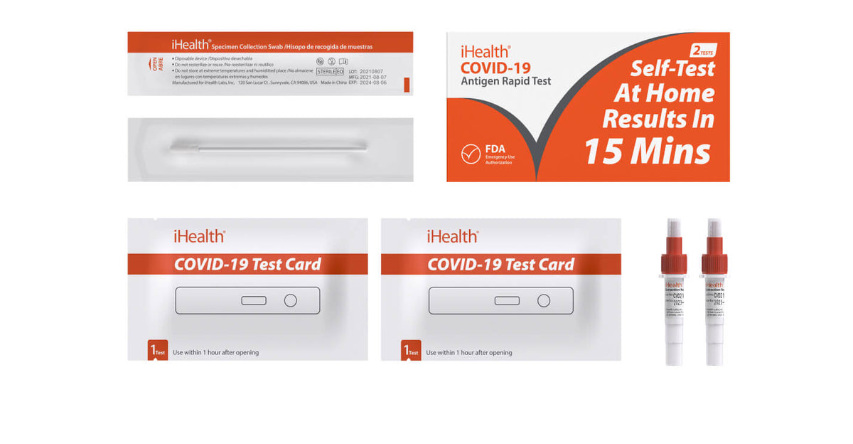 Ihealth Covid 19 Antigen Rapid Test Ihealth Labs Inc