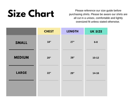 Size Chart The Bad Girl Plug