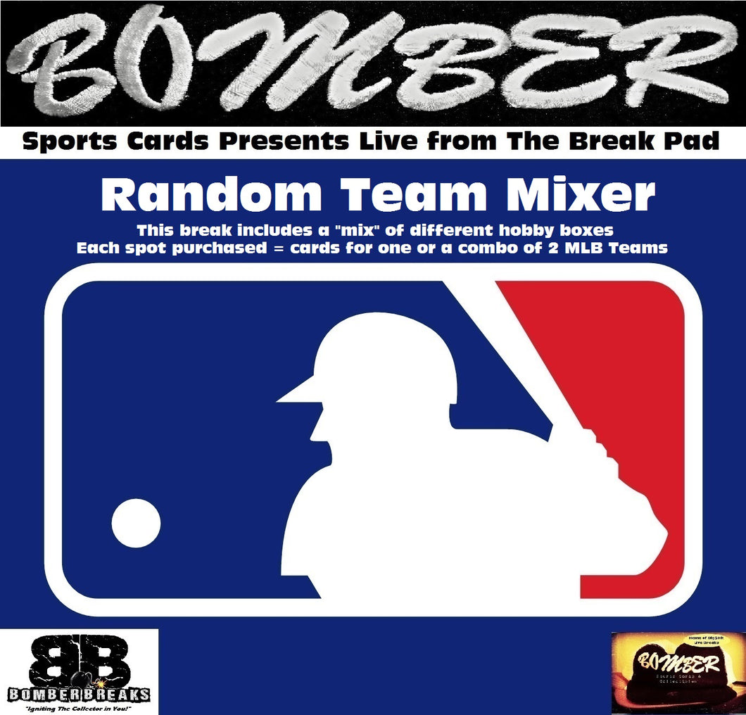Monday Night 21 Box Mlb Postseason Mega Mixer Random Team Live 1 Bomber Breaks