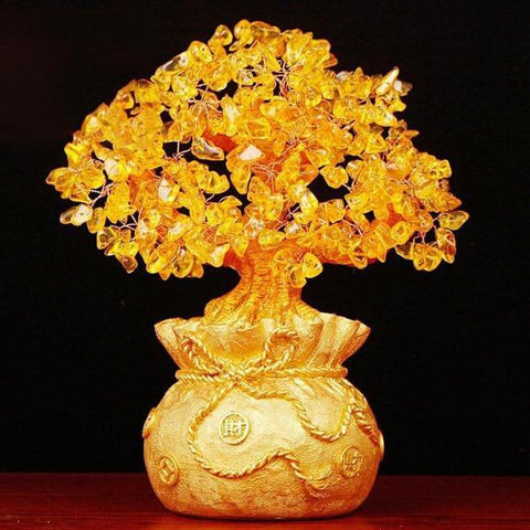 Citrin Pengar Trad Adelsten Ornament Bellezasverige