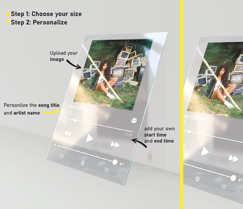 Custom Glass Album Cover Apple Music Album Cover Pictical