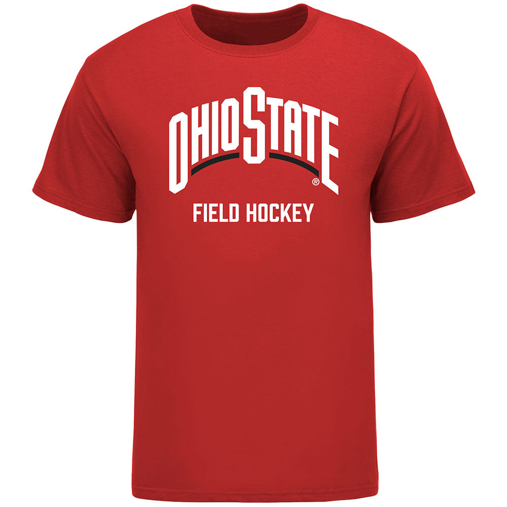 Ohio State Buckeyes Field Hockey Scarlet T Shirt Shop Osu Buckeyes