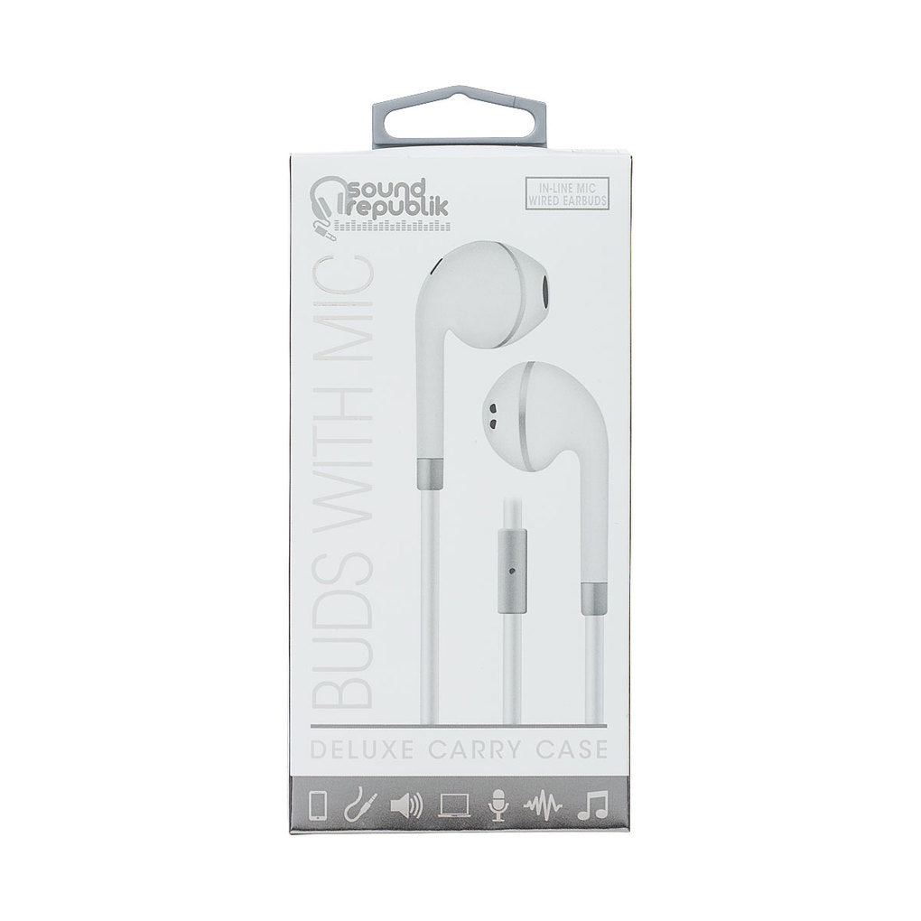 Sound Republik Ear Buds With Mic The Reject Shop