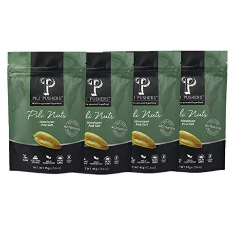 Pili Pushers Himalayan Pink Salt Pili Nuts 45g 1 59oz Pack Of 4 Wil Ninelife New Zealand