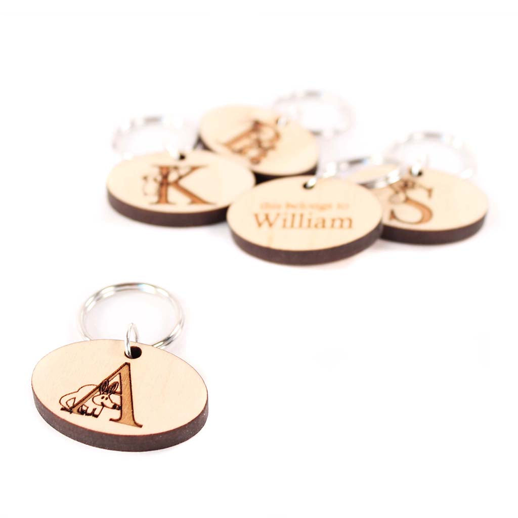 Personalized Children S Wooden Zipper Pull Smiling Tree