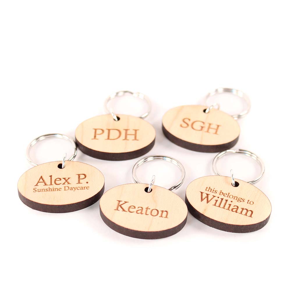 Personalized Children S Wooden Zipper Pull Smiling Tree