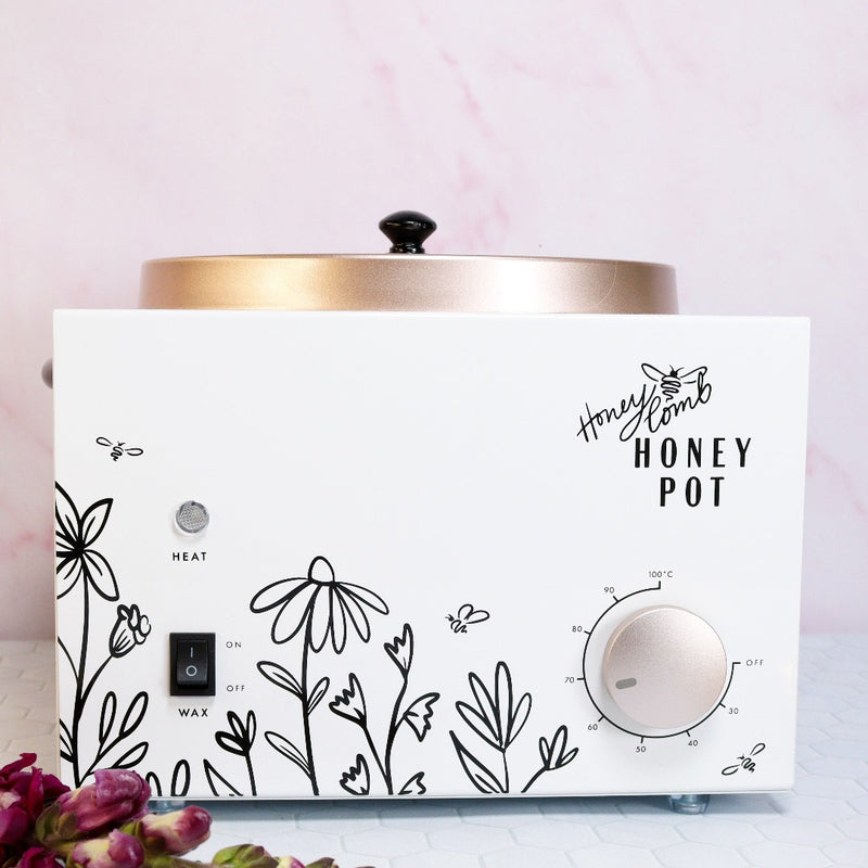 5 5 Lb Professional Wax Warmer Large Honey Pot 5lb Honeycomb Wax Co