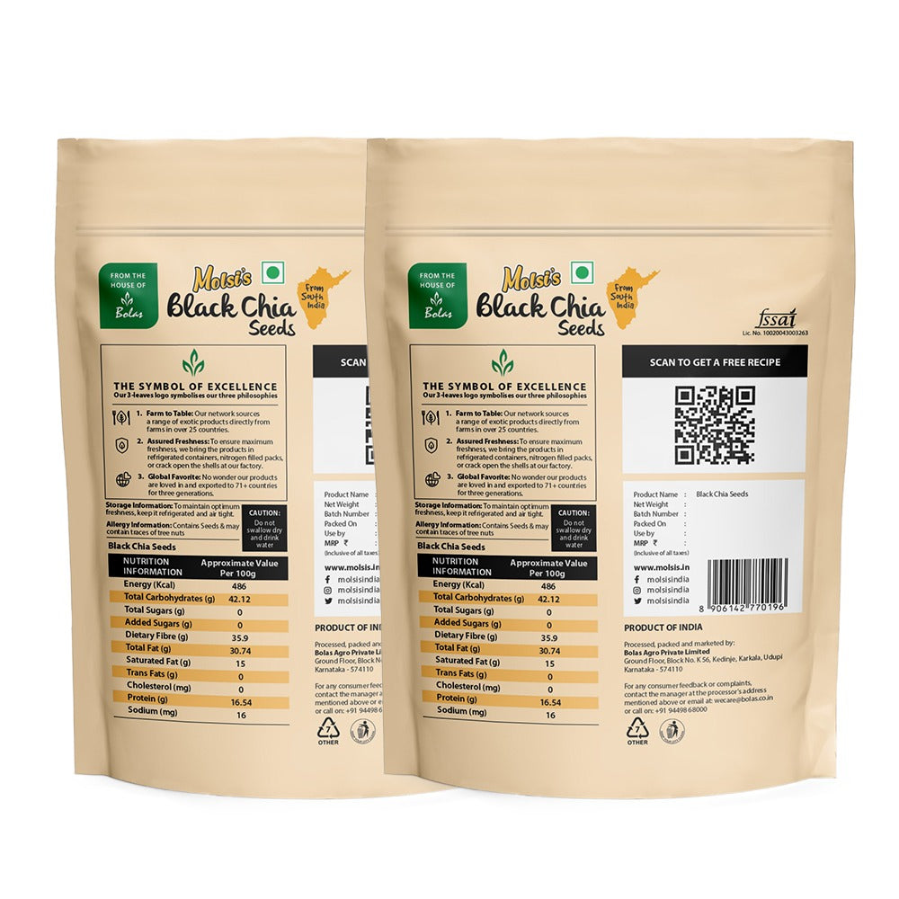 Get The Best Raw Black Chia Seeds Price Online Order Molsi S Today Molsi S