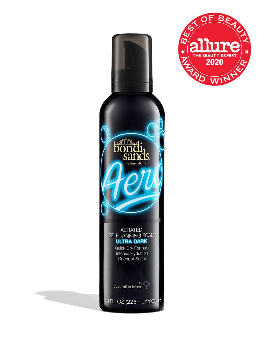 Aero Self Tanning Foam Ultra Dark 7 61 Fl Oz Self Tan Bondi Sands Usa