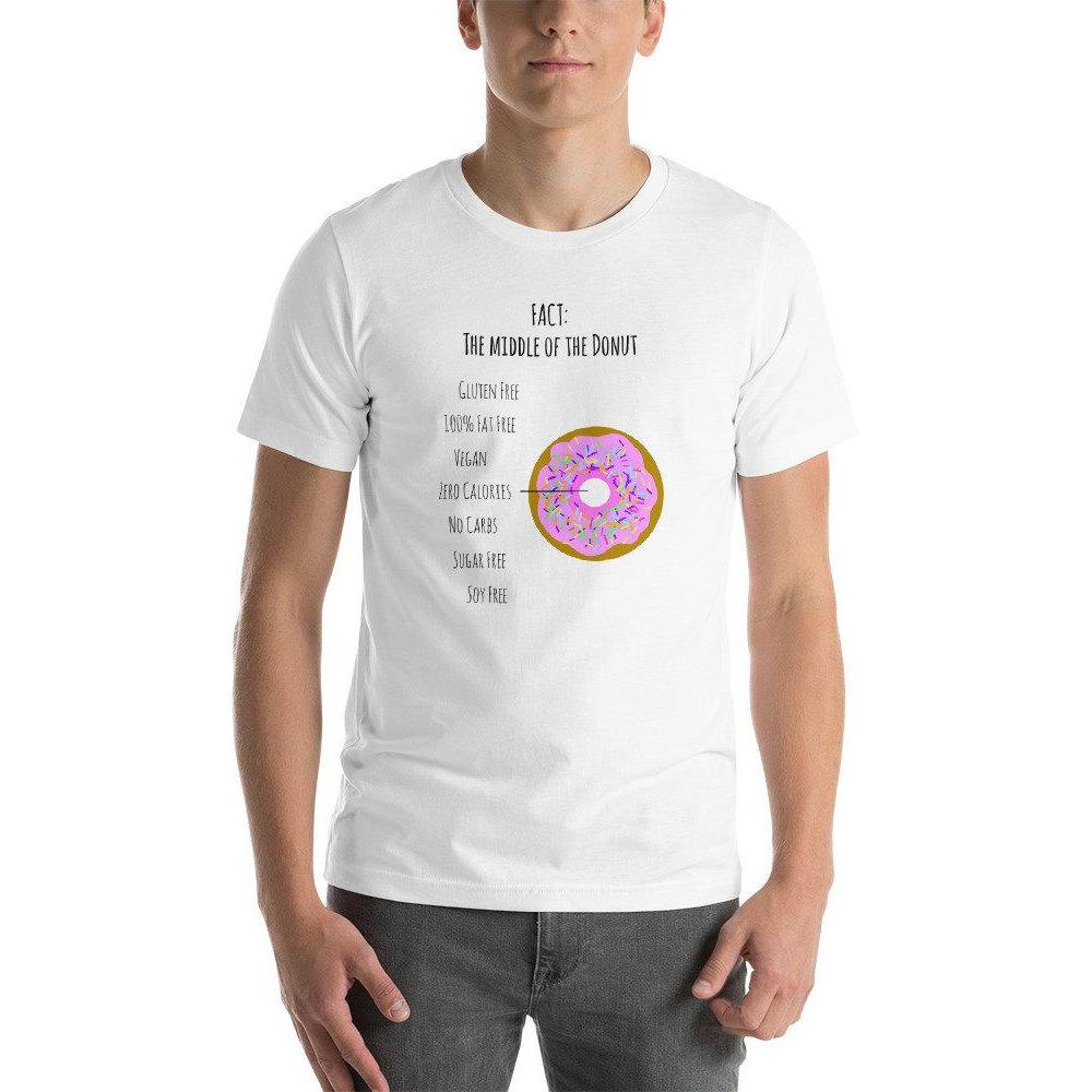 Funny National Donut Day Fact Unisex T Shirt Funny Shirt Donut T Shi Atomic Bullfrog