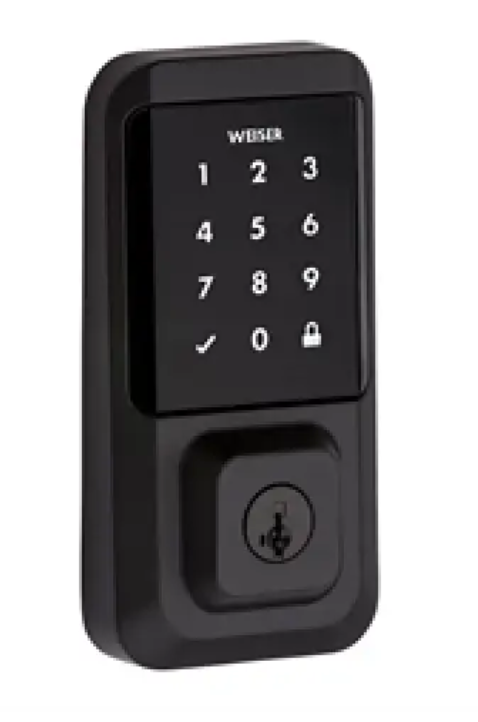 Weiser Halo Touchscreen Wifi Smart Lock Iron Black Cmi Tech