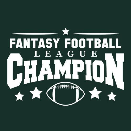 Fantasy Football League Champion T Shirt Graphic Tees