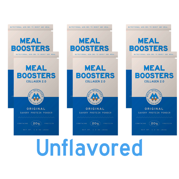 Single Serving Collagen 2 0 Sampler 6 Pack Meal Boosters