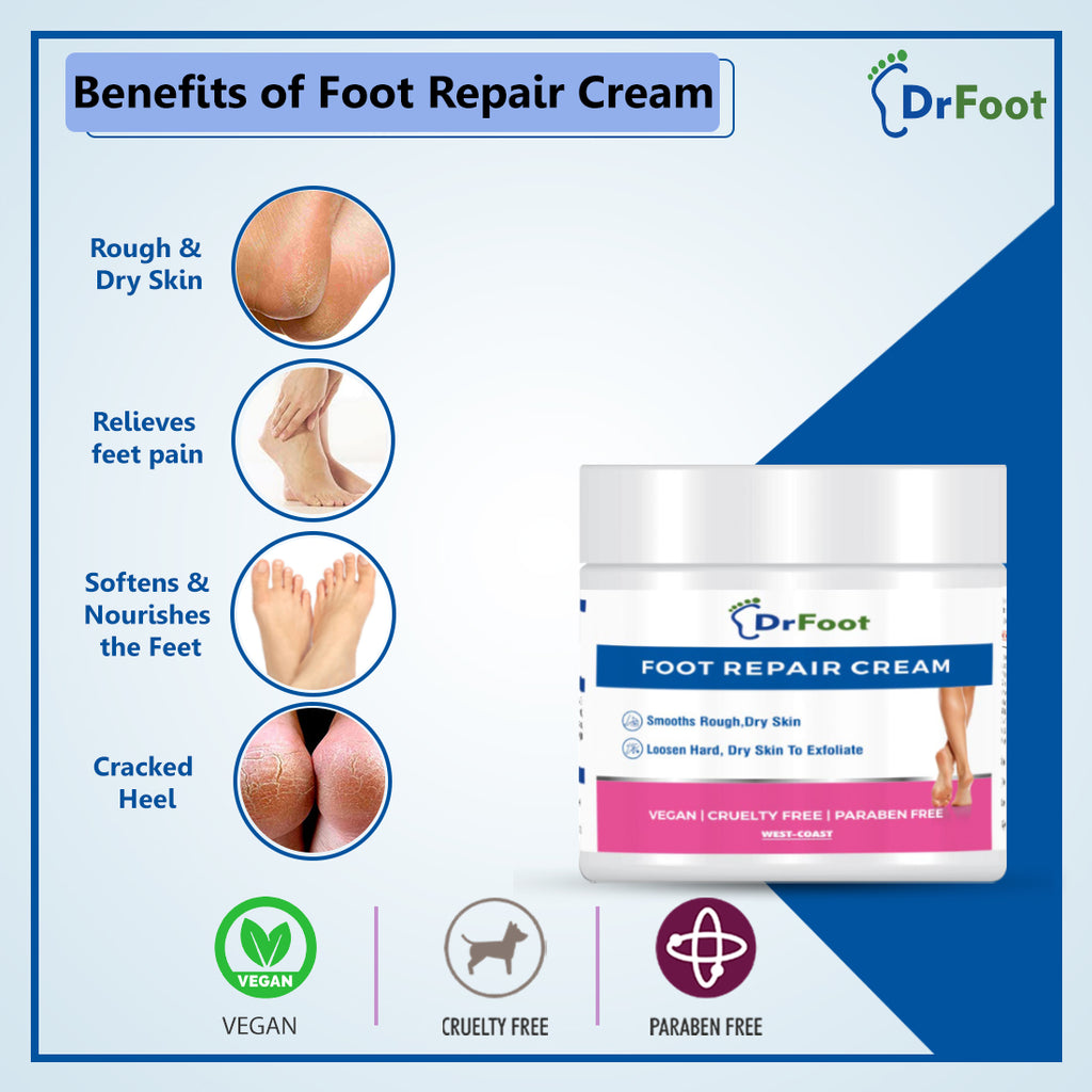 Dr Foot Foot Repair Cream Foot Fungus Dry Cracked Feet And Smelly Fe Healthvit