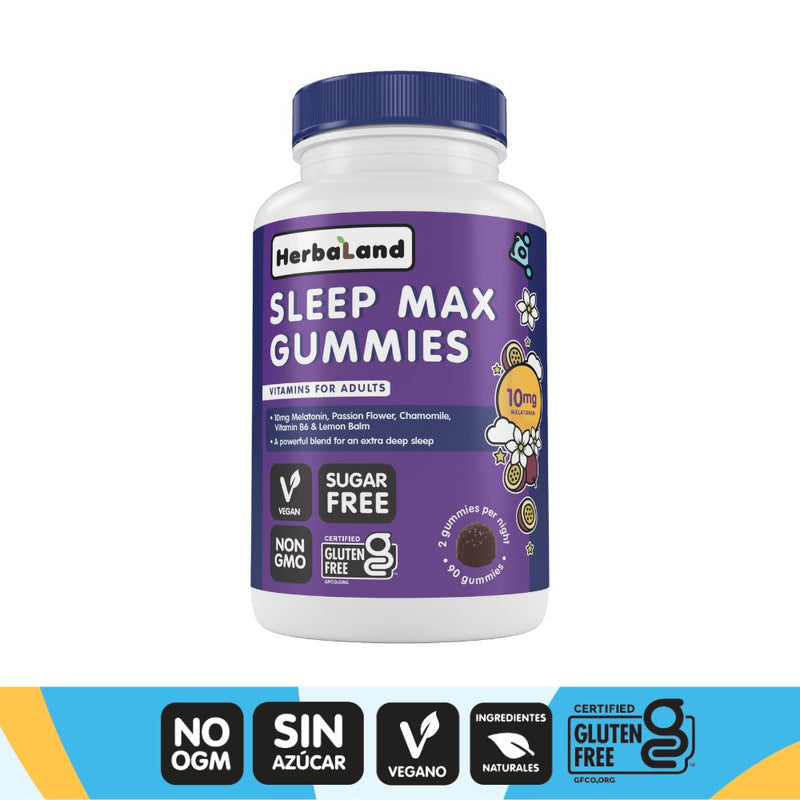 Herbaland Sleep Max Gomitas Para Dormir Pharmax