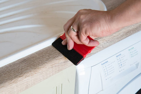 How To Apply Sticky Back Plastic On Kitchen Worktops With D C Fix Vinyl Superstore