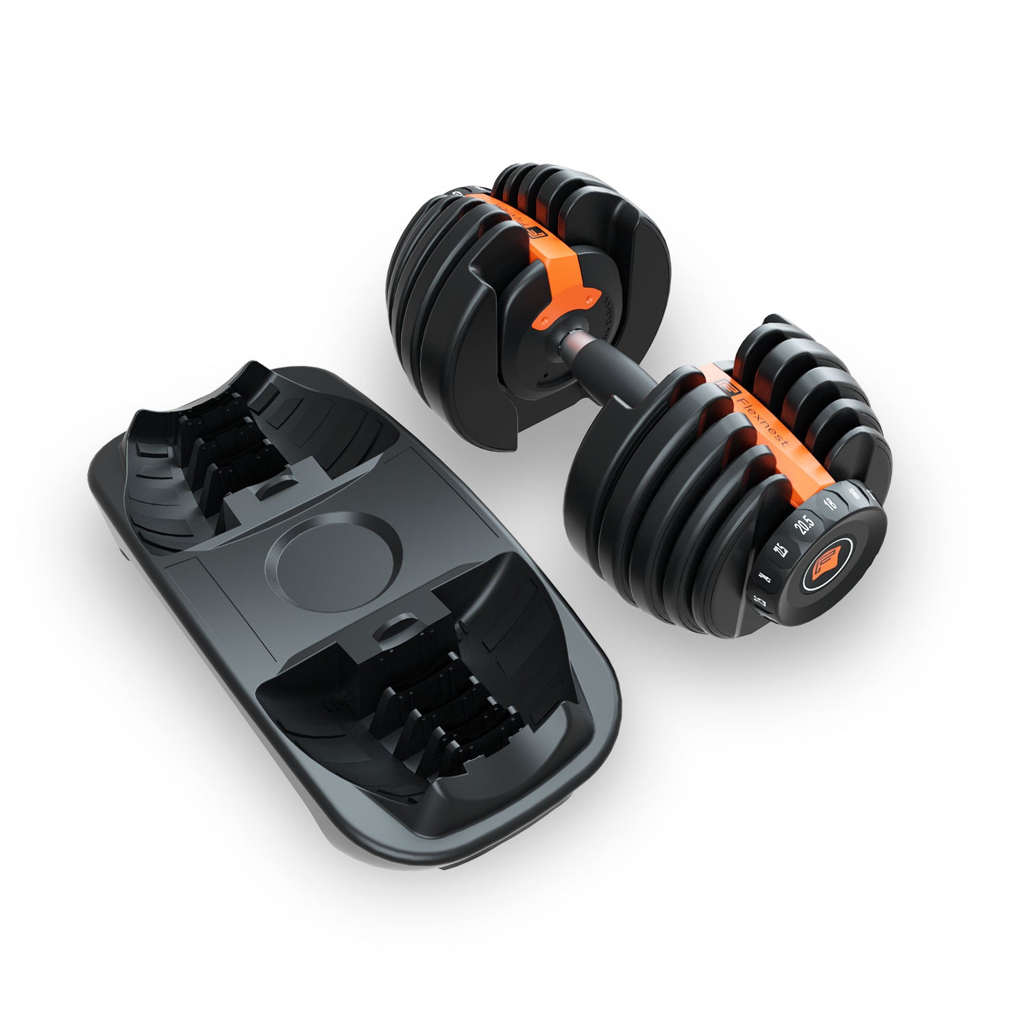The Flexibell Best Adjustable Dumbbells Set For Home Gym Flexnest