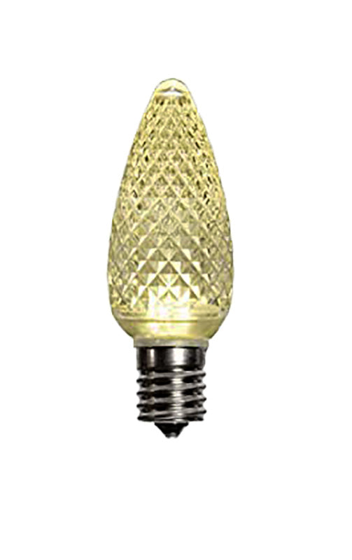Warm White C9 Led Replacement Bulbs Faceted Led Christmas Light Bulb 5 Wholesalechristmaslights