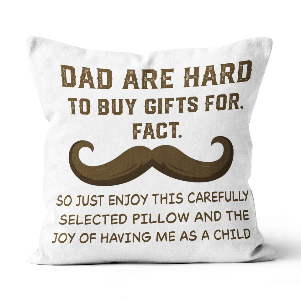 Funny Dad Gift Dad Pillow Father Pillow Father Gift Dad Birthday G Greatest Custom