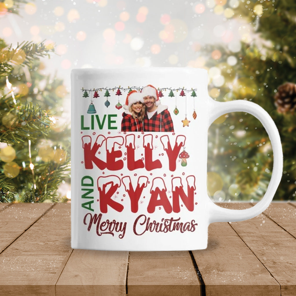 Kelly And Ryan Christmas Mug 2022 Live Kelly And Ryan Merry Christmas Upfamilie