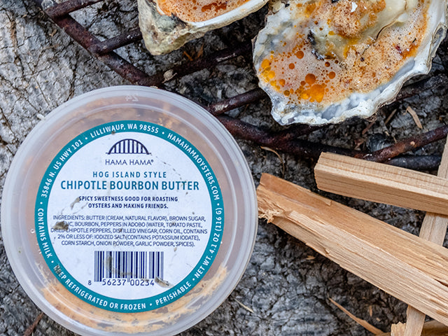 Chipotle Bourbon Butter 6 Oz Hama Hama Oyster Company
