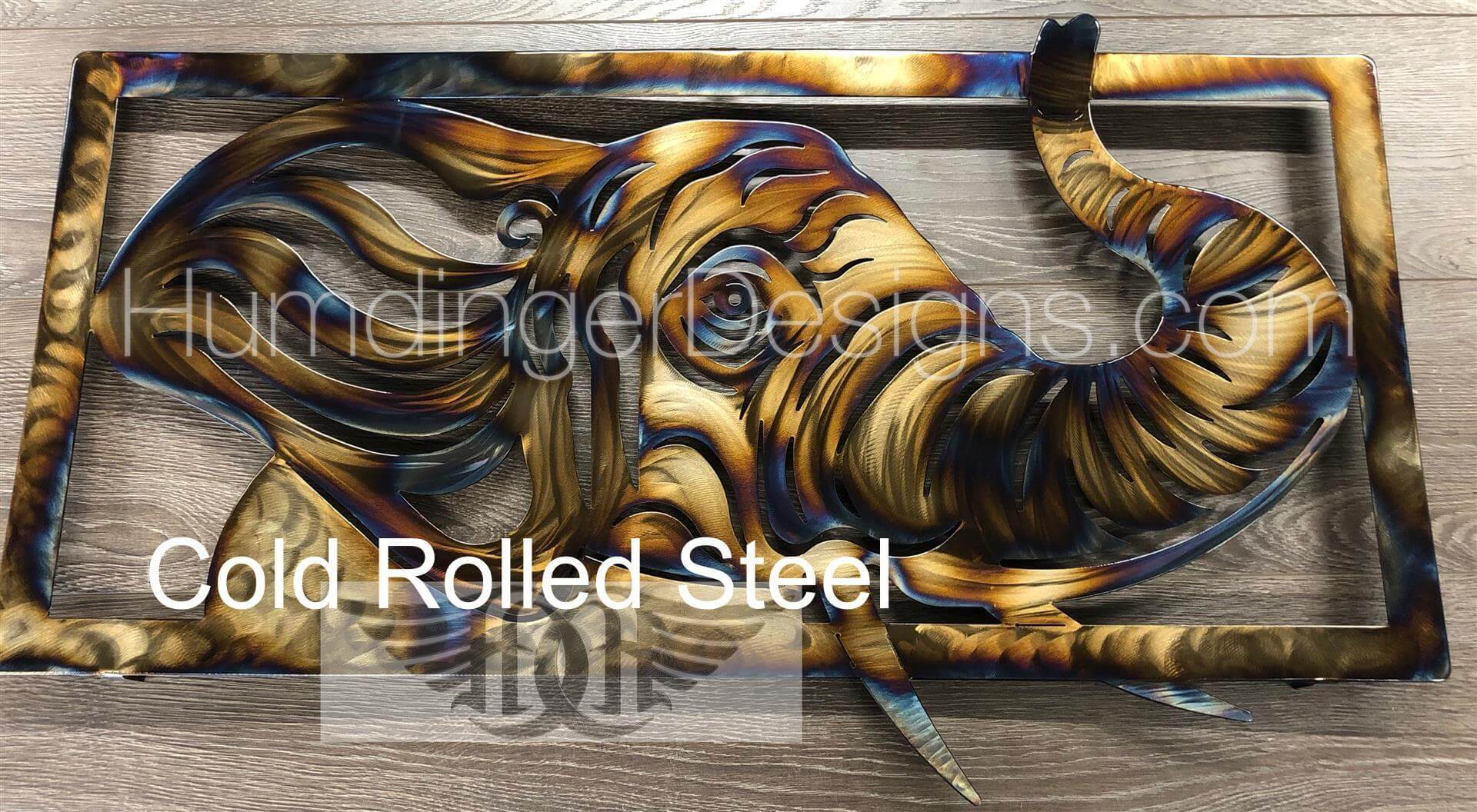 Elephant Metal Art Wall Decor By Humdinger Designs