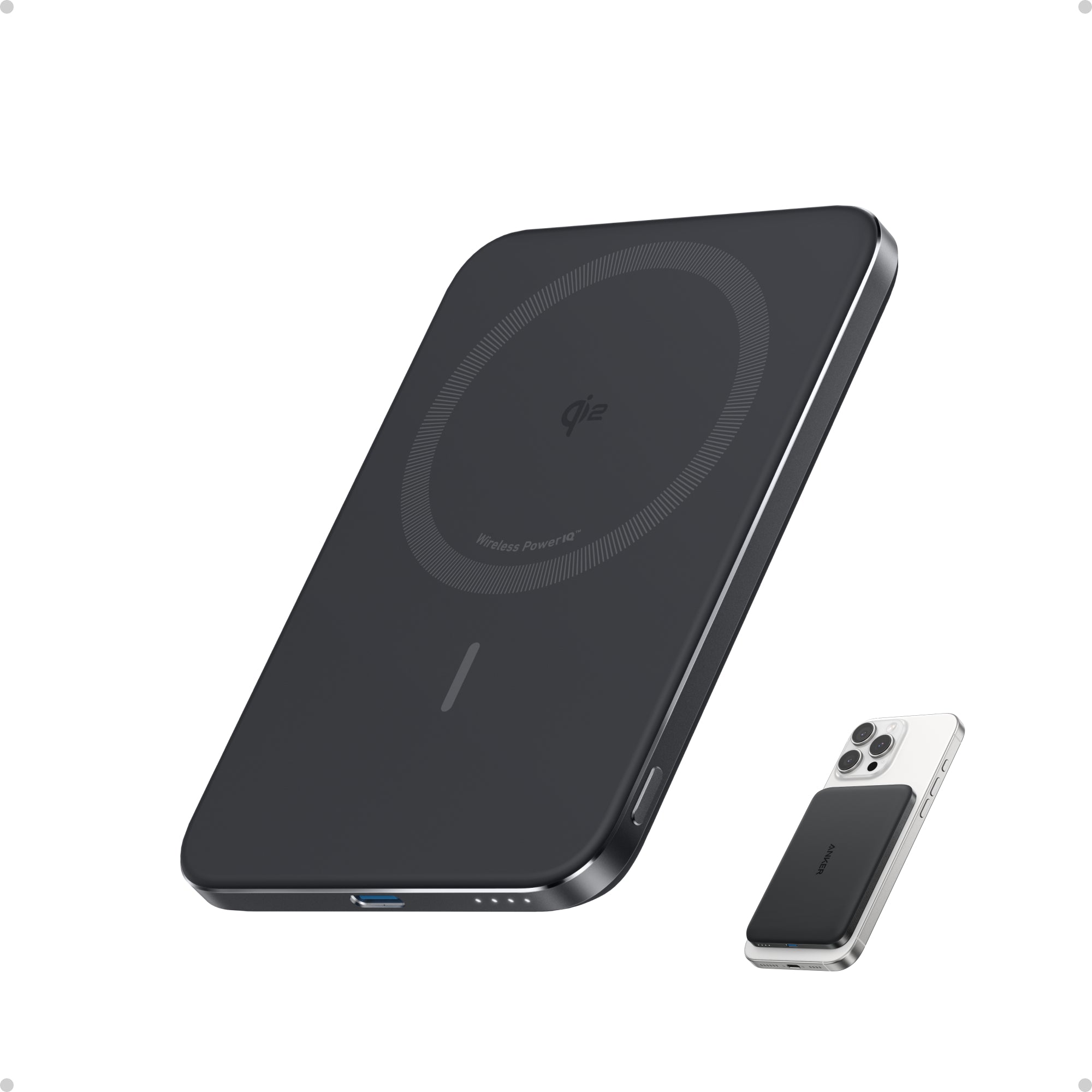 Anker Nano Power Bank (5K, MagGo, Slim)