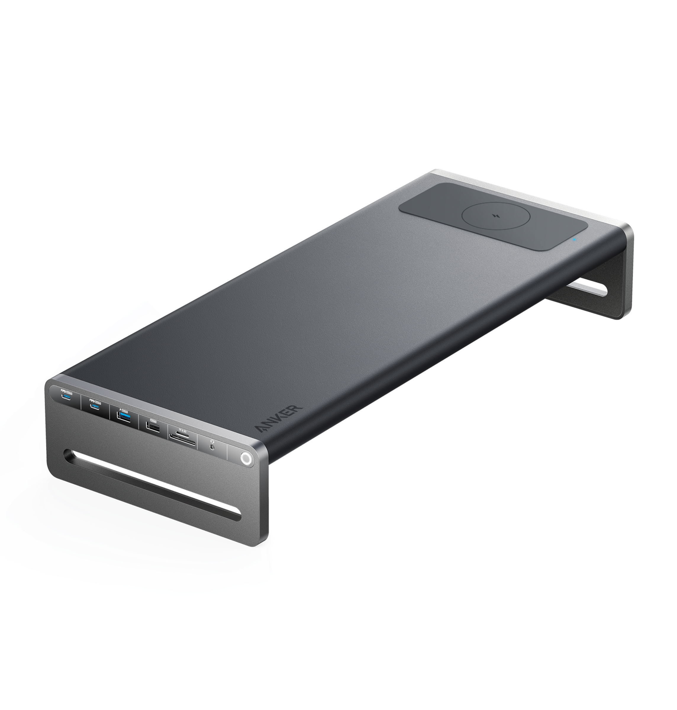 Anker <b>675</b> USB-C Docking Station (12-in-1, Monitor Stand, Wireless)