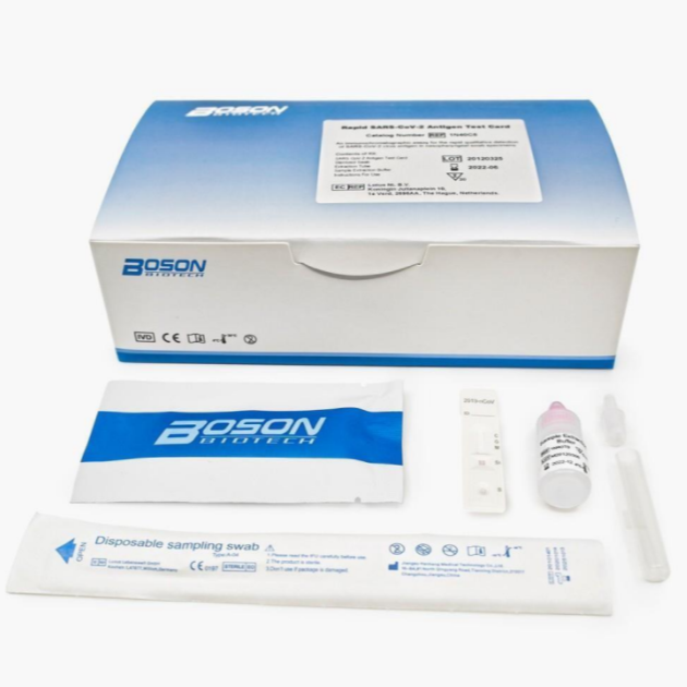 Boson Covid 19 Rapid Antigen Test Pack Of 20 Tests Cottonia Products 2000 Inc