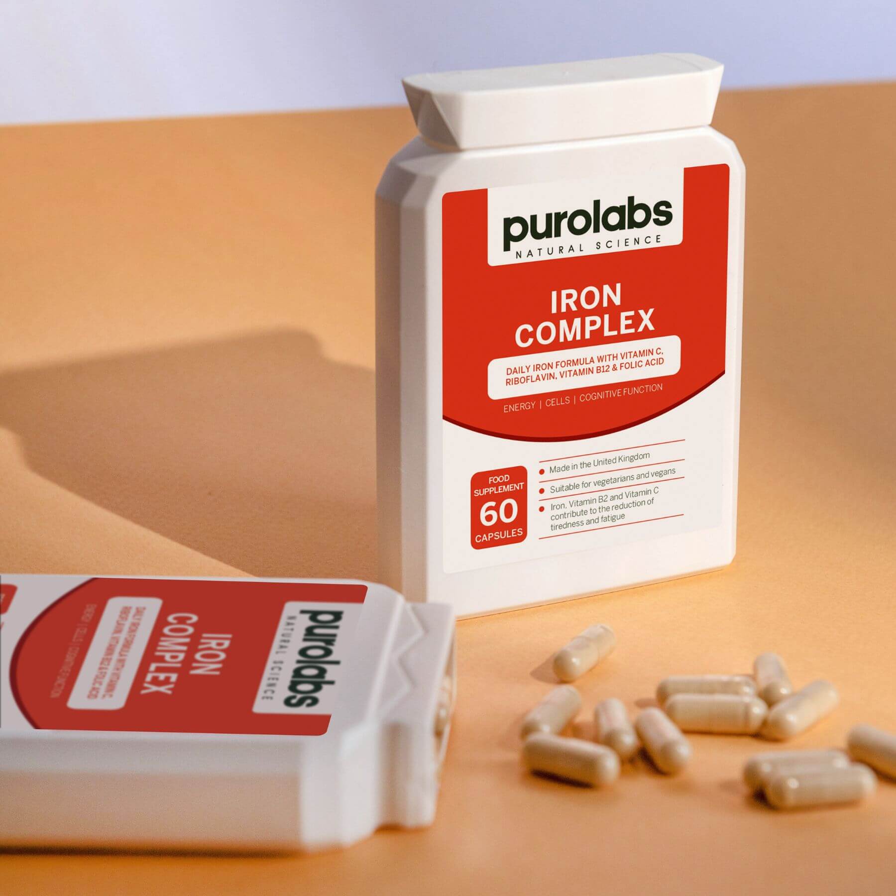 Puro Iron Complex Iron Supplements Purolabs Nutrition