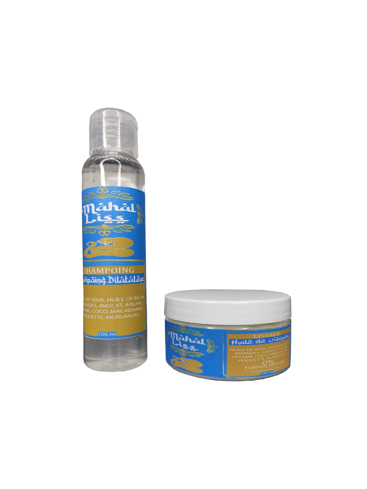 Lissage Indien A L Huile De Serpent 10 En 1 Mahal Liss Shi Keratine