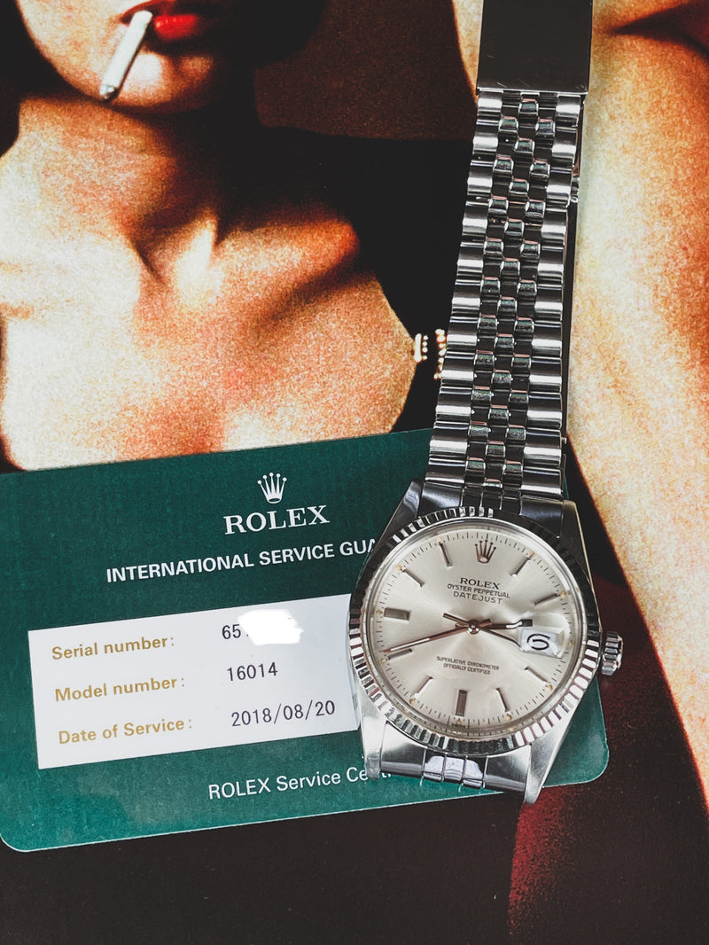 Rolex Datejust Ref 16014 Artisans Of Time