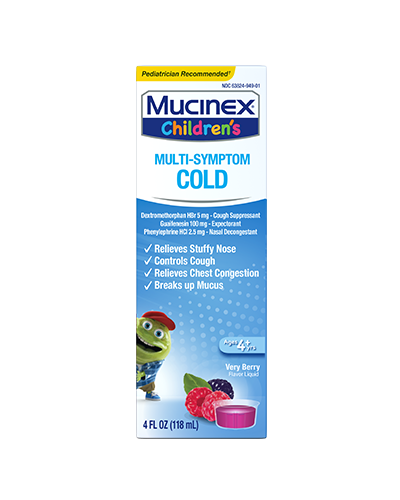 Mucinex Children S Multi Symptom Cold Liquid Mucinex Usa