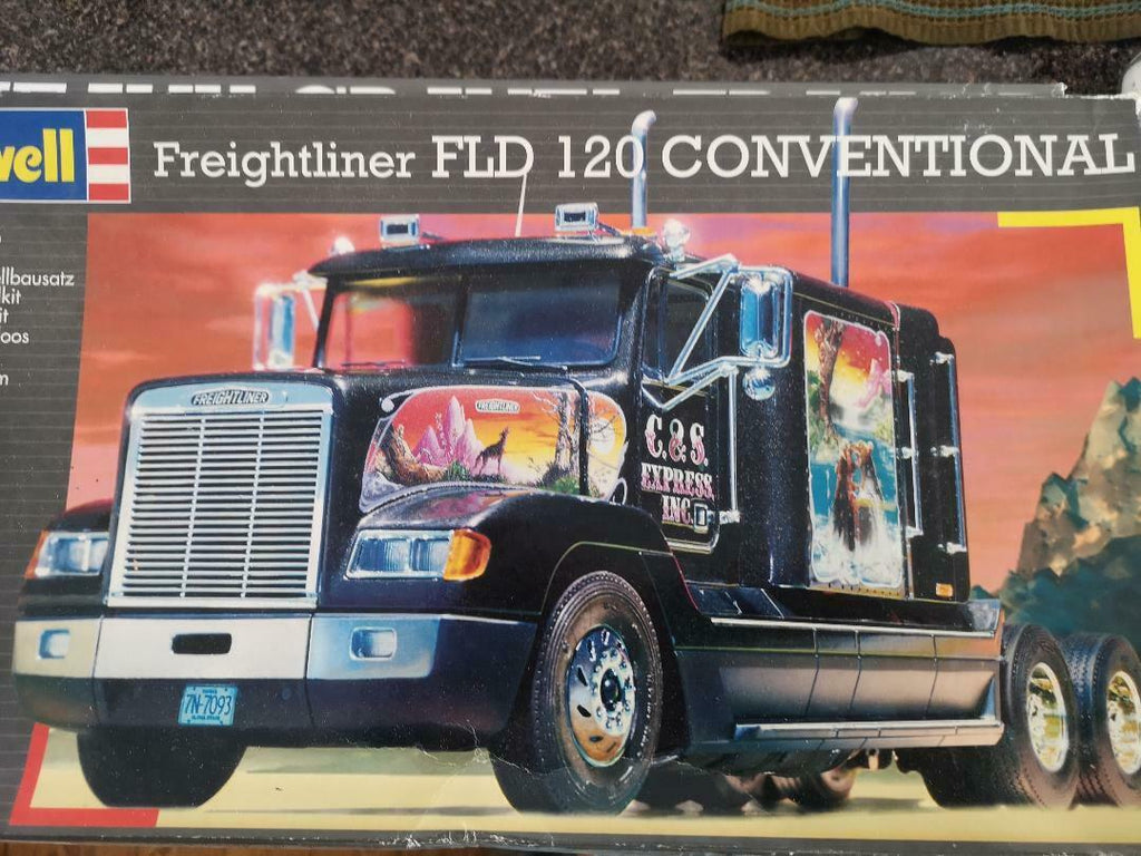 1 25 Scale Revell Freightliner Fld120 Model Truck Kit 7517 St Supply Company