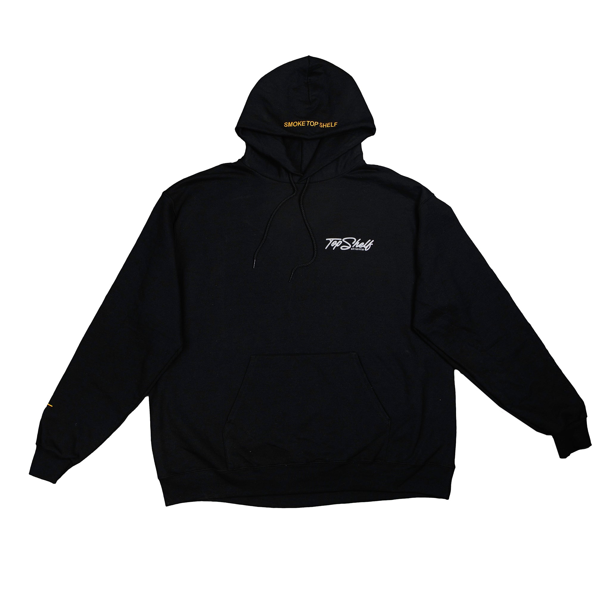 You Are What You Smoke Black And Grey Hoodie Top Shelf Smokewear