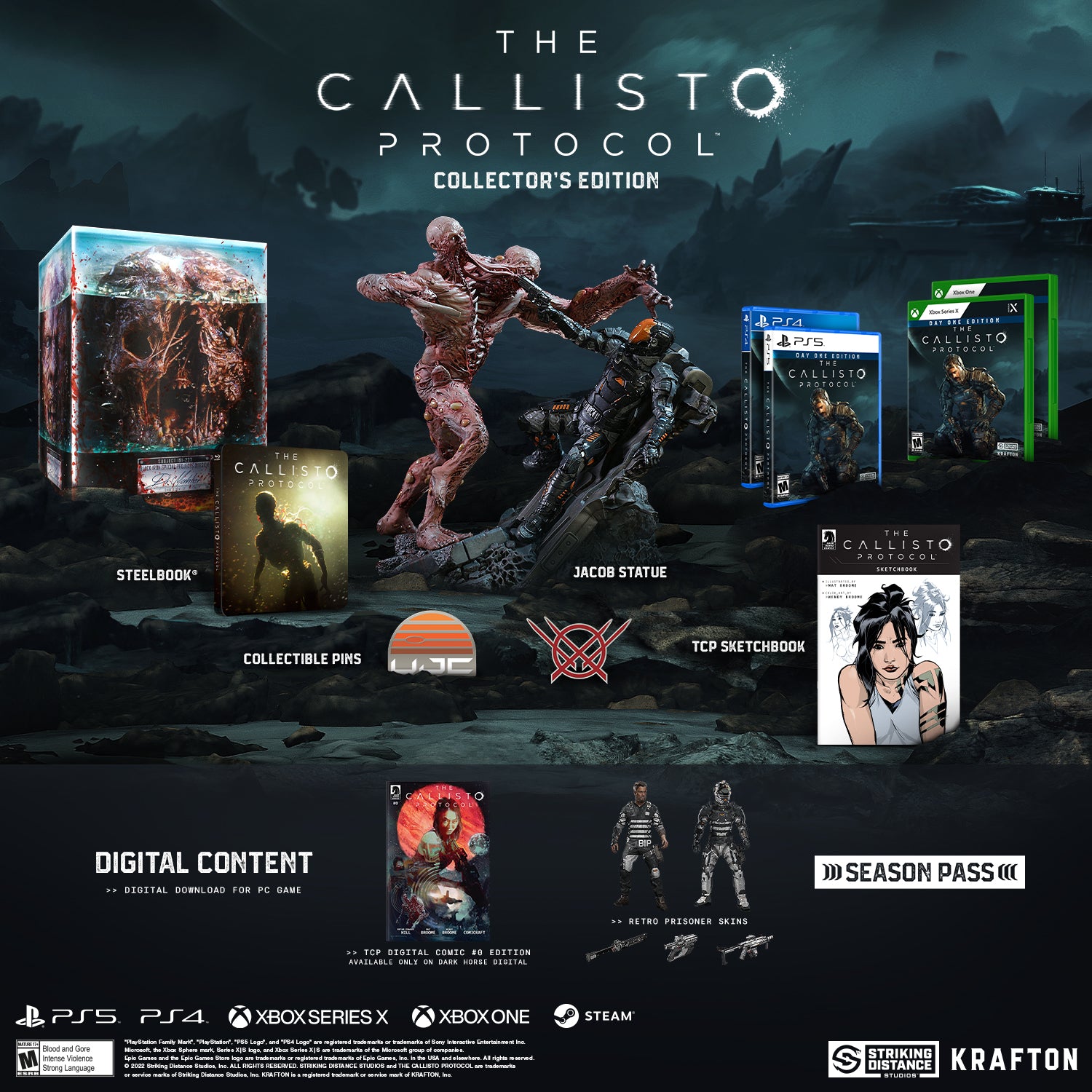 The Callisto Protocol Collector S Edition Preorder Skybound Entertainment