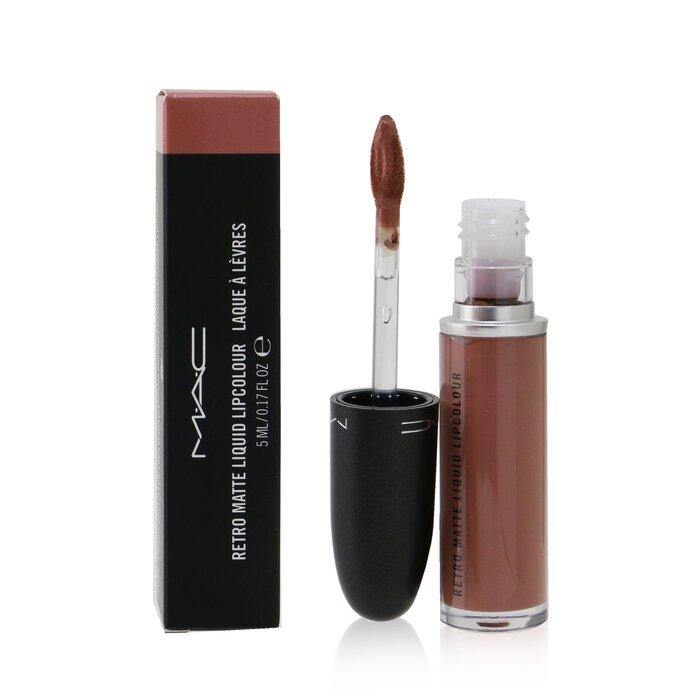 Retro Matte Liquid Lipcolour 121 Burnt Spice Creamy Dirty Rose Matte Jumanah جمانه