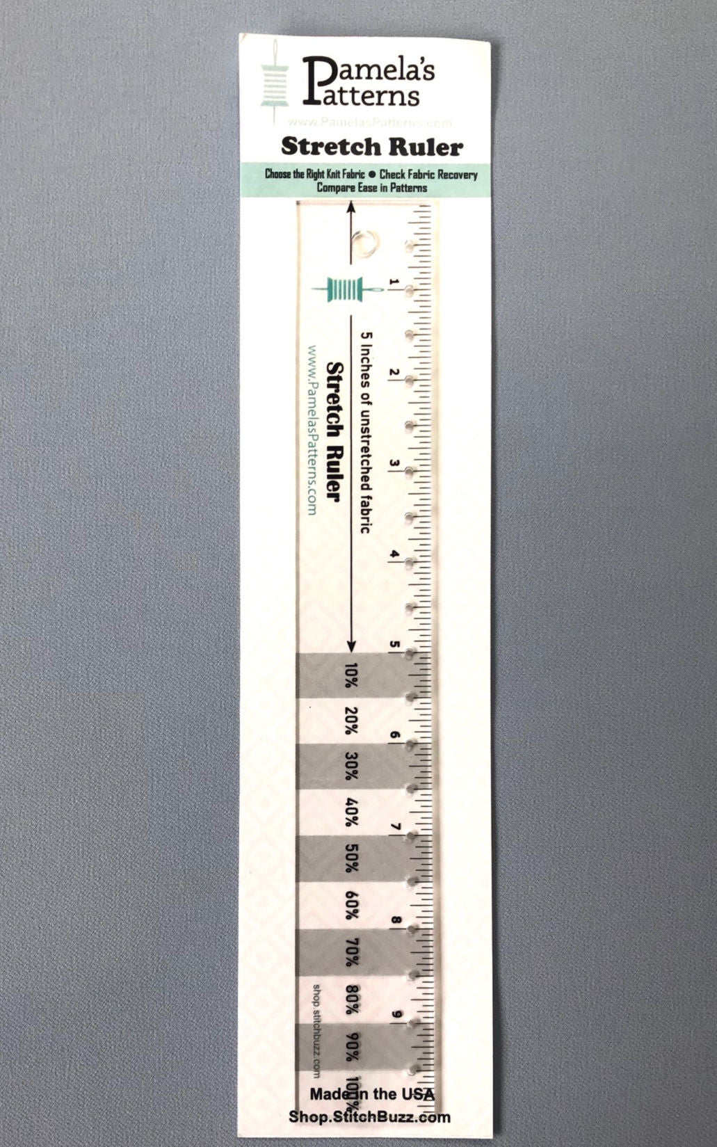 Stretch Ruler Pamela S Patterns