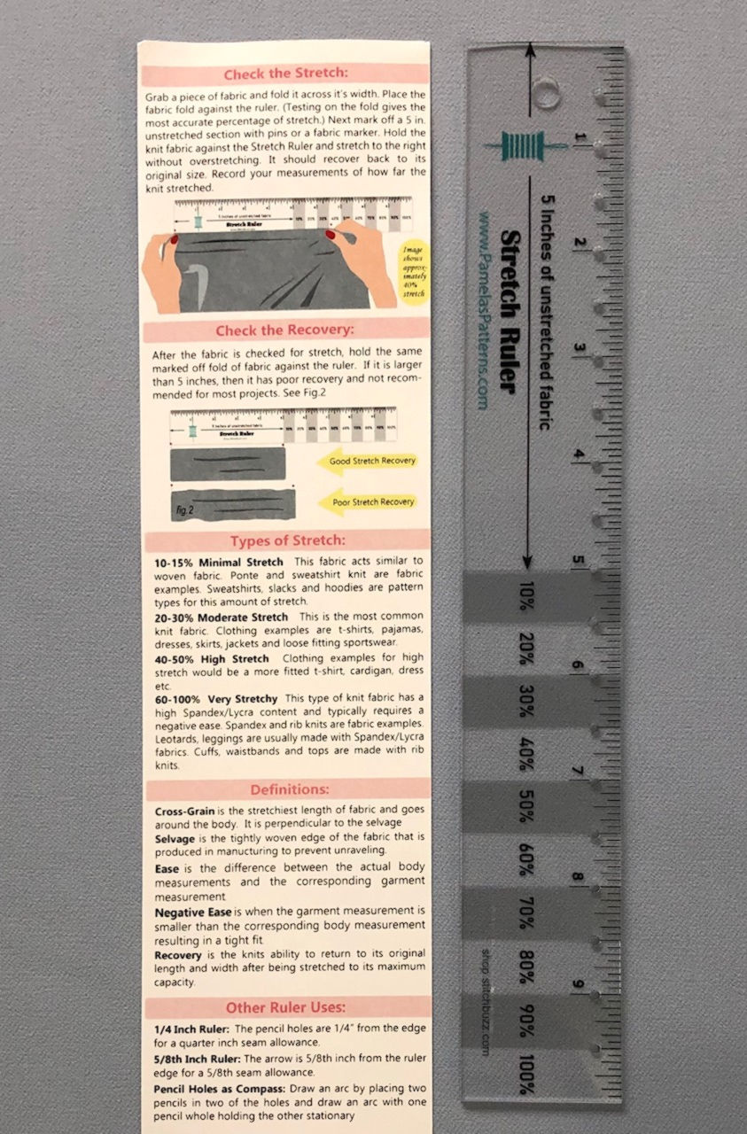 Stretch Ruler Pamela S Patterns