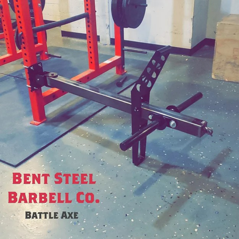 Battle Axe Bent Steel Barbell Company