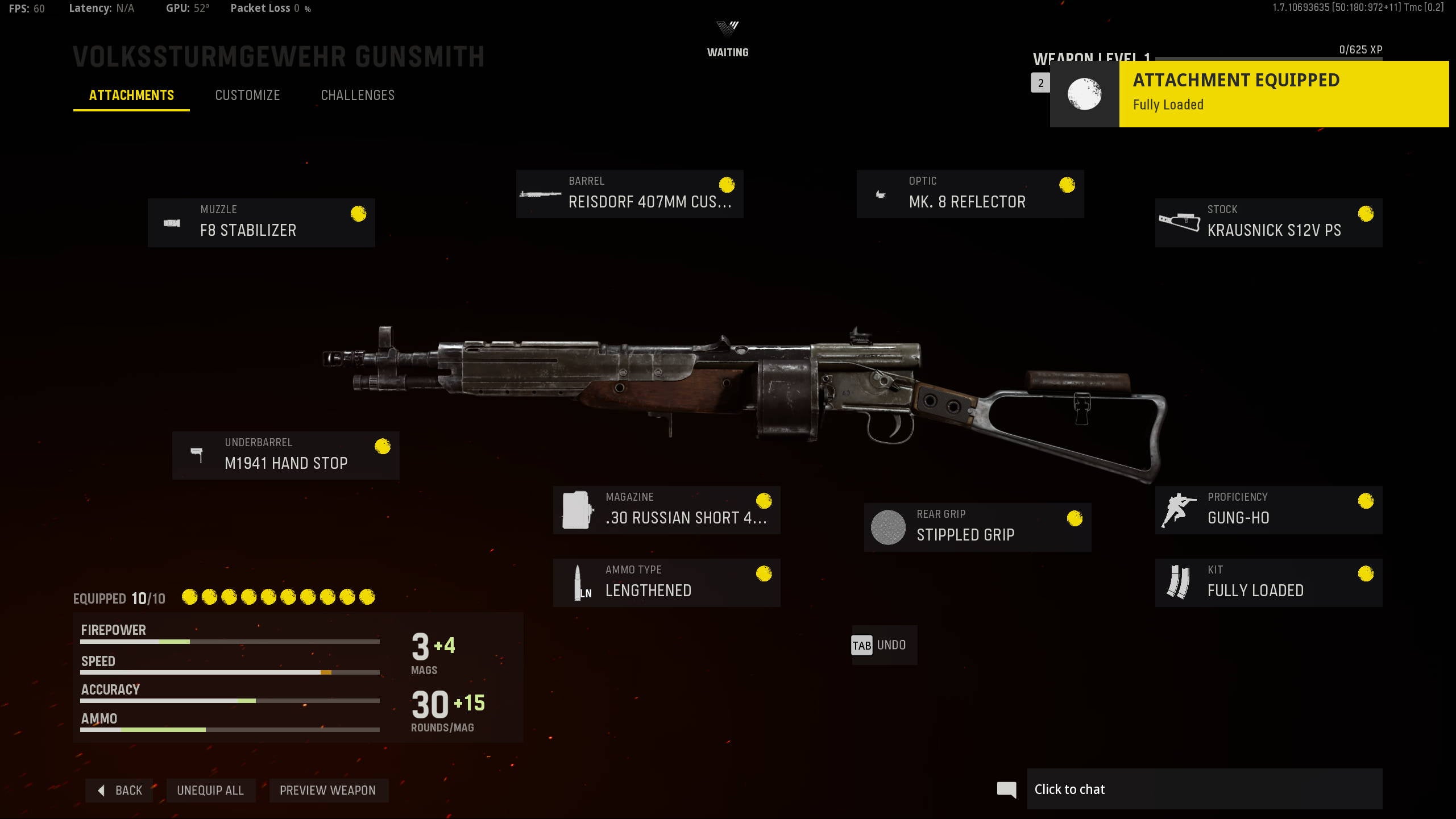 The Best Volkssturmgewehr Class In Vanguard