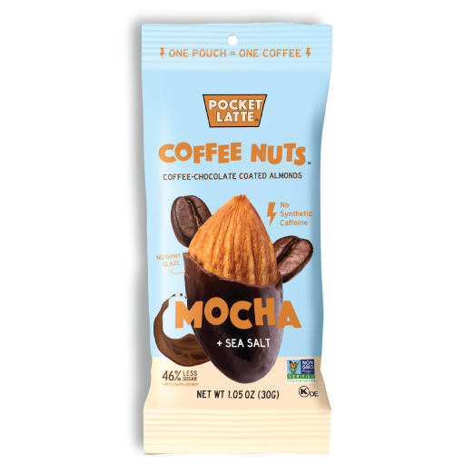 Mocha Sea Salt Coffee Nuts Pocket Latte