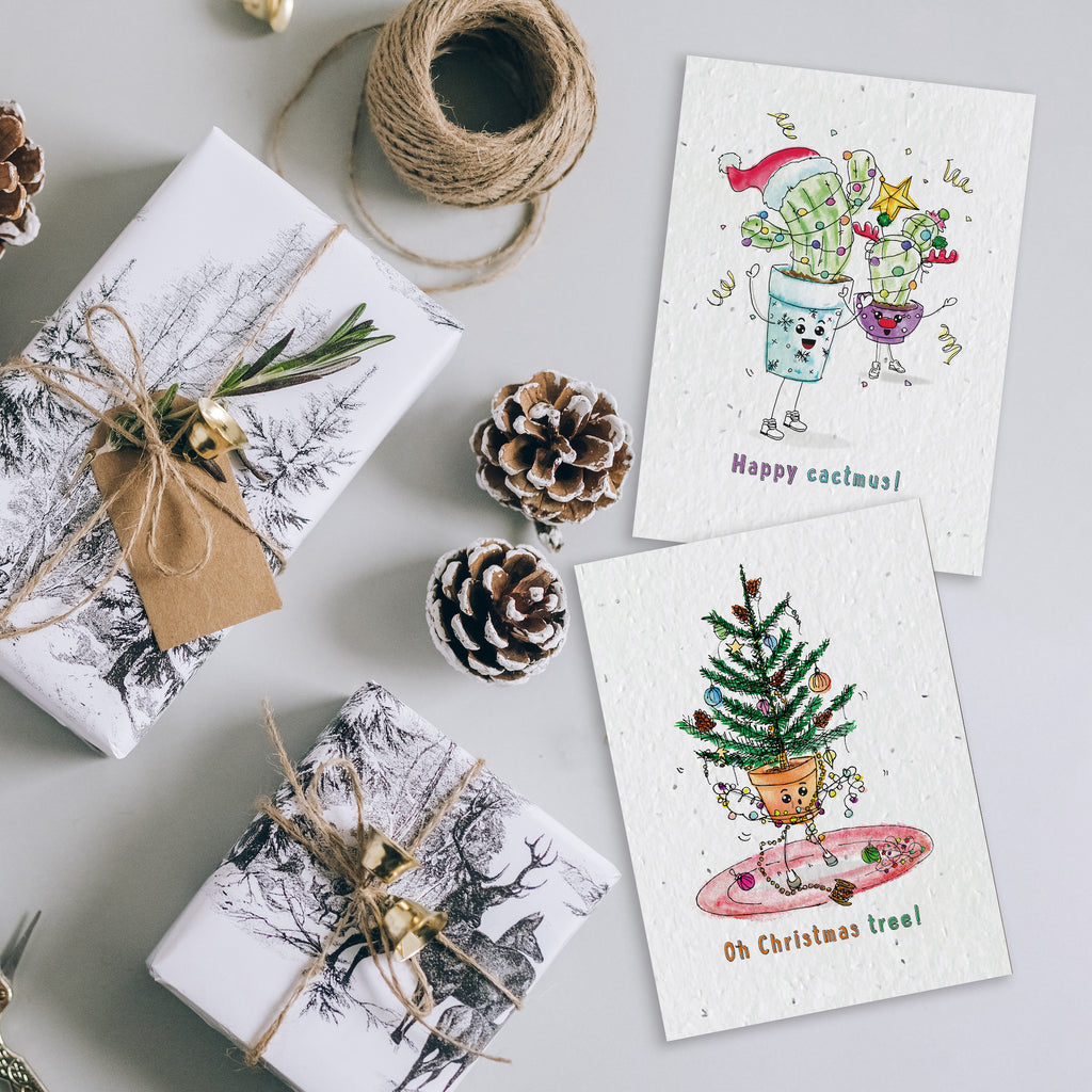 Buy Online Eco Friendly Unique Plantable Greeting Cards Stationery