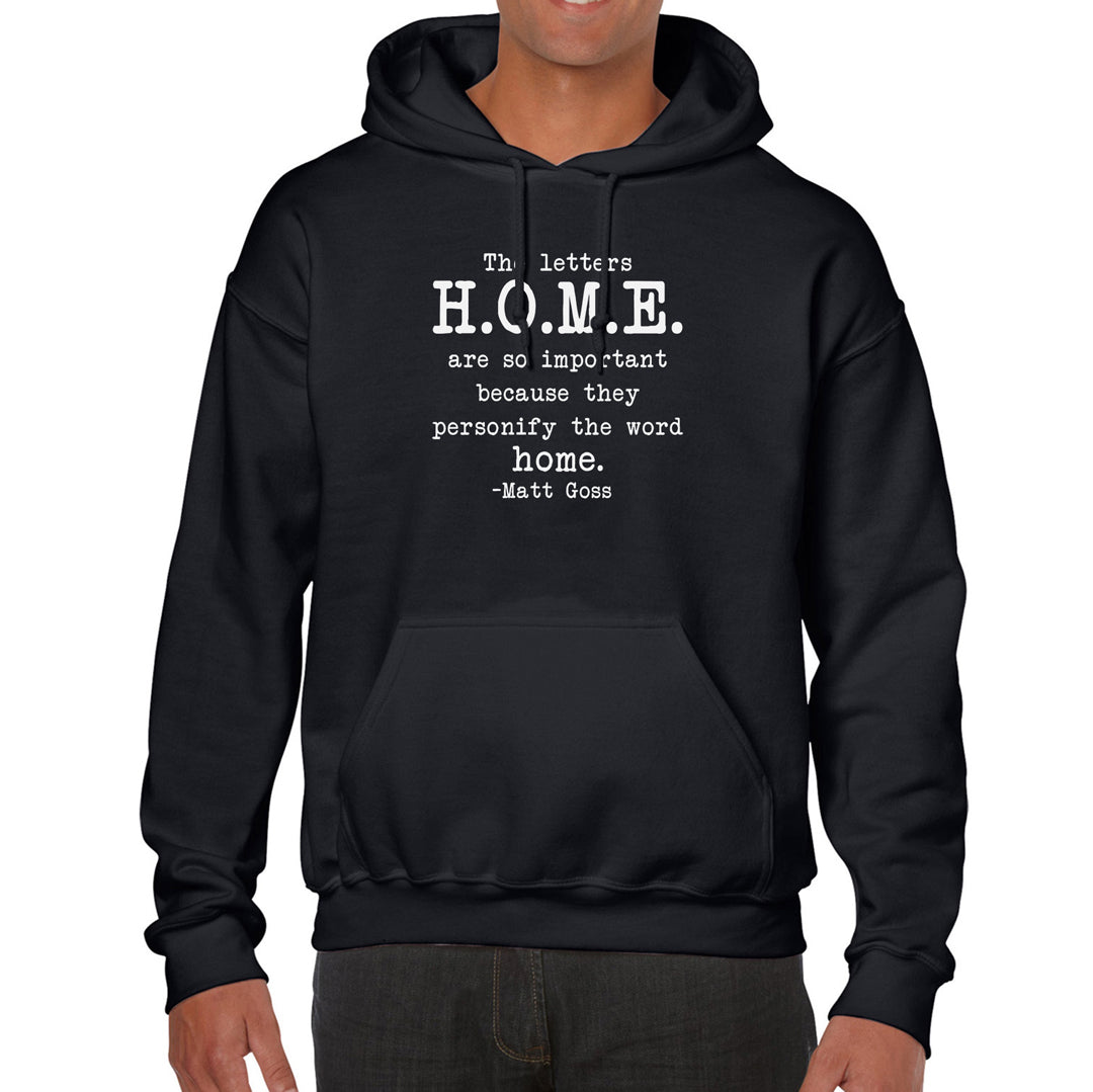The Letters Home Matt Goss Hoodie Chilledworld