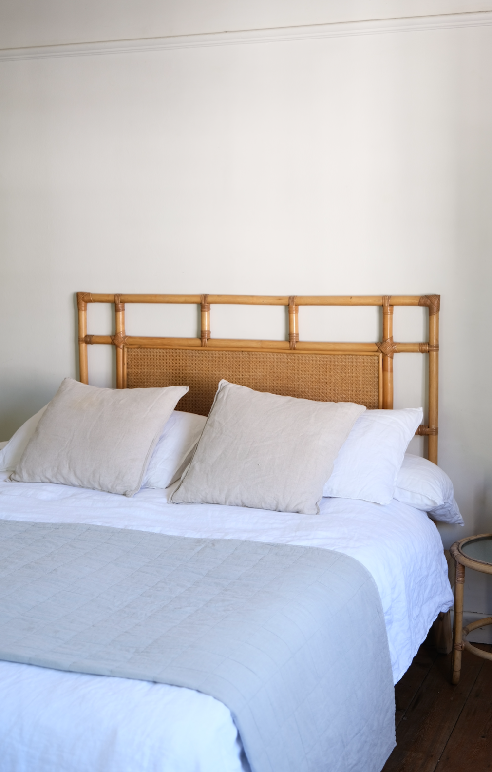 Cane And Rattan Headboard For Double Bed Maison Cape Town