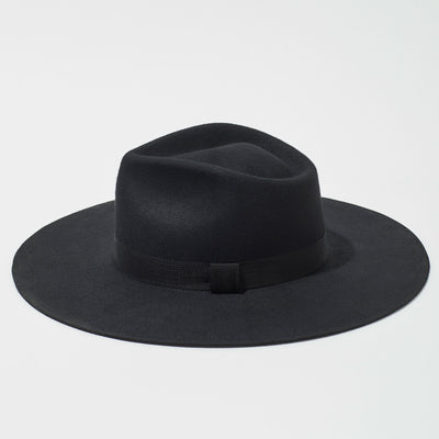 Popular Jet Black Teardrop Fedora Heads Of State Heads Of State